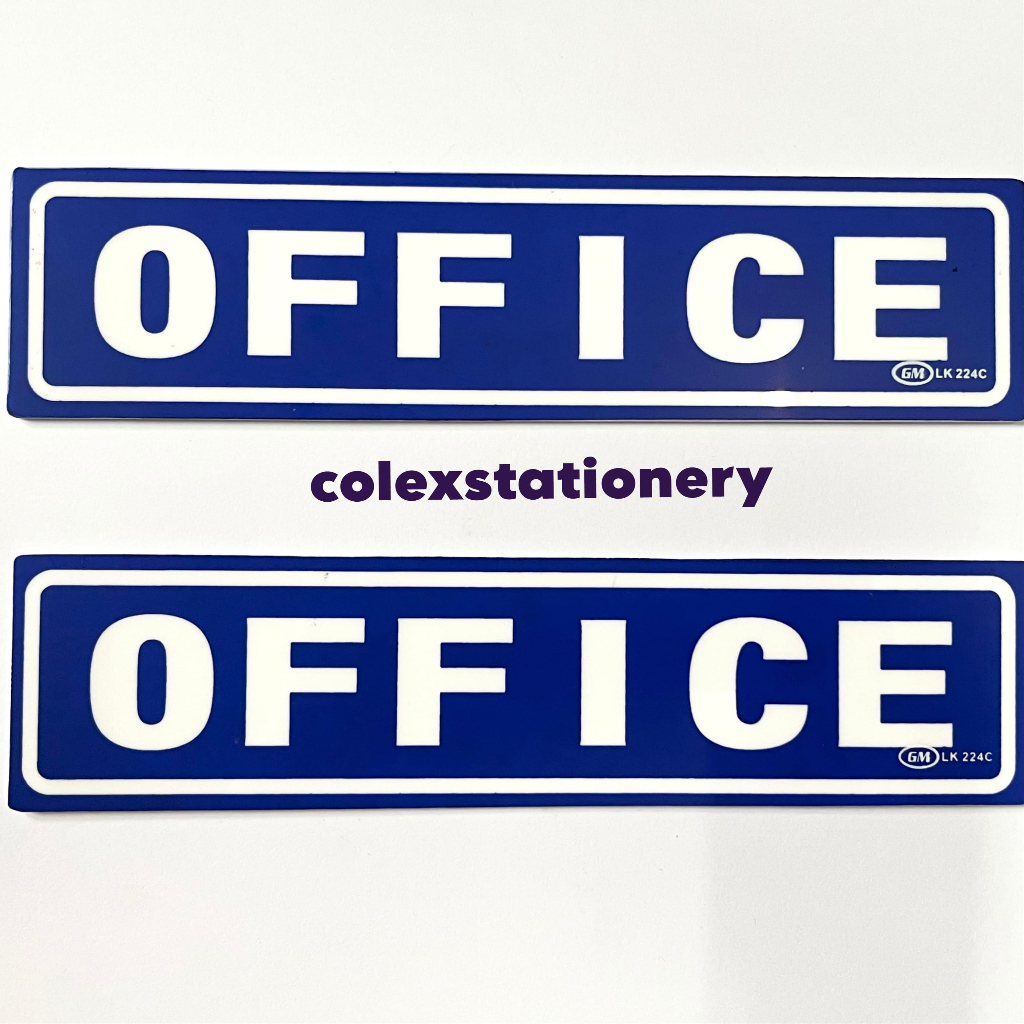 

Sticker Label / Sticker Label Bahan Acrylic Office Warna Biru Ukuran 5cm x 20cm Kecil (1 Pcs)