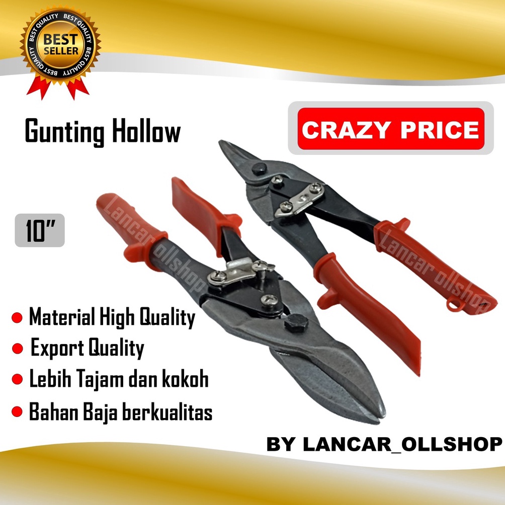 

KODE F59C Gunting Holo 1 inch Gunting Seng Gunting Kawat Gunting Baja Ringan