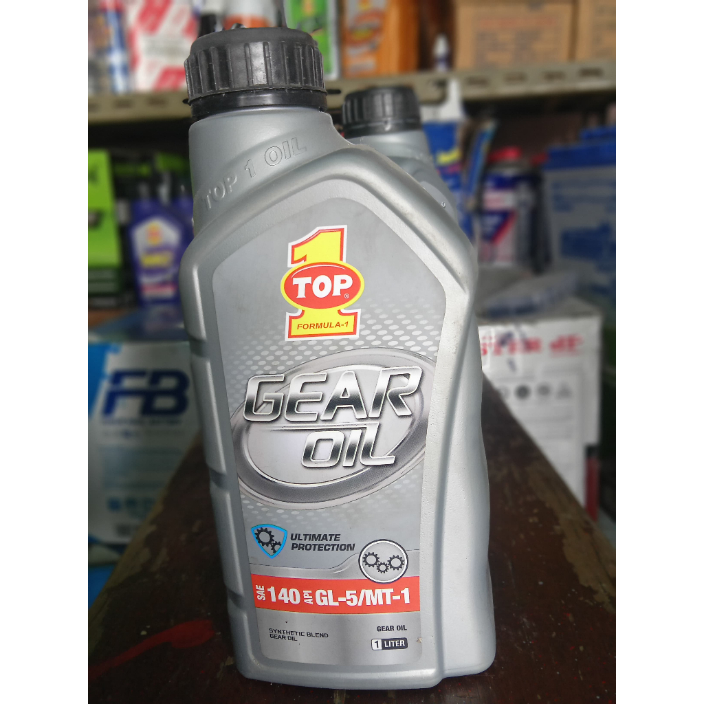 Top 1 Oli Gardan Transmisi Gear Oil SAE 140 1 Liter