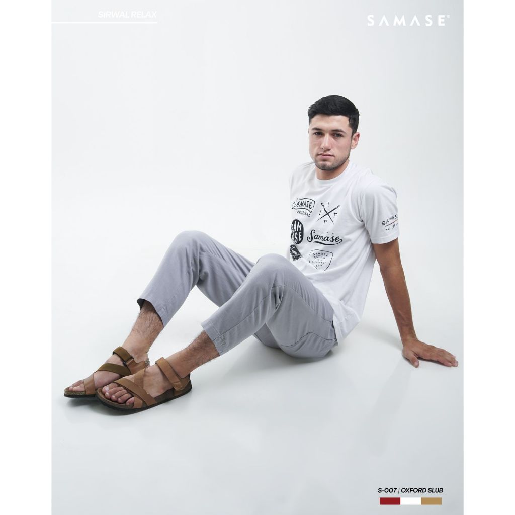 SAMASE Sirwal Rilex S007 Celana Sirwal Panjang Pria Dewasa Samase Clothes Official Original