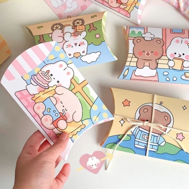 

Kotak Candy Permen Pillow Box Lucu