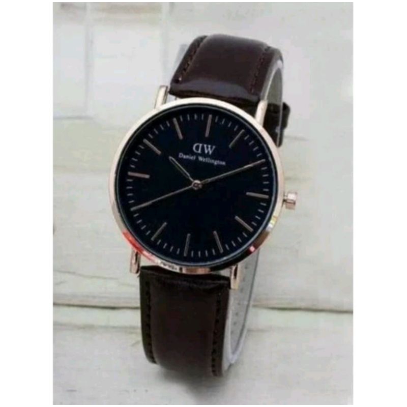 JAM TANGAN PRIA & WANITA // JAM TANGAN PRIA & WANITA DW // JAM TANGAN PRIA & WANITA TALI KULIT WARNA