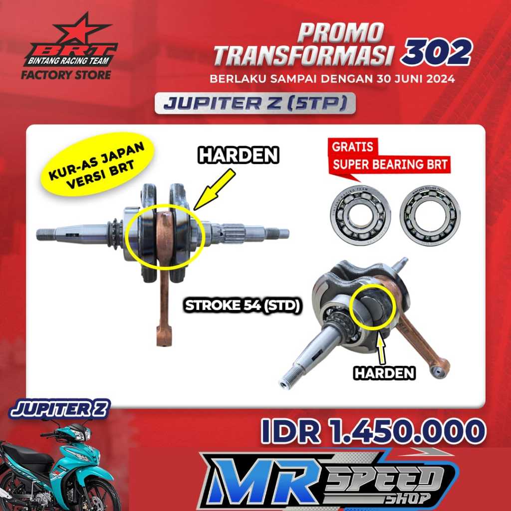 KRUK AS BRT JUPITER Z GRATIS BEARING KRUK AS BRT!!!