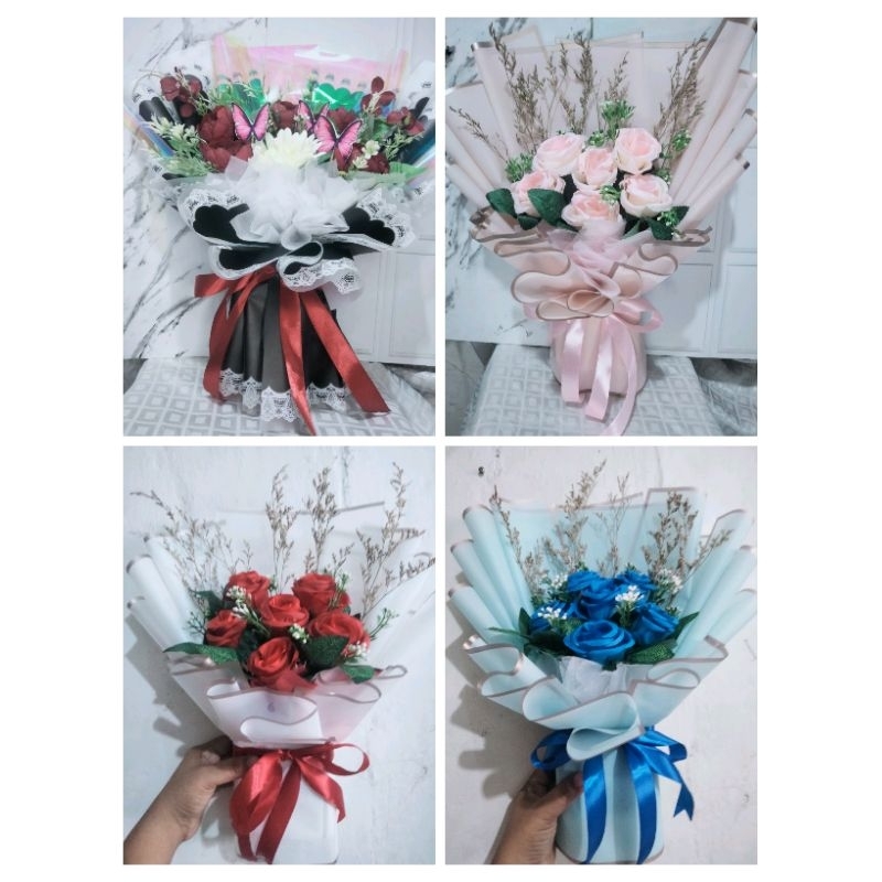 Buket Wisuda/Buket Bunga/Buket Uang(free kardus packing)