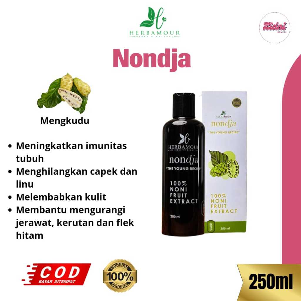 

NONDJA by Herbalov - Minuman Ekstrak Buah Noni / Ekstrak Buah Mengkudu / Sari Buah Noni / Minuman Extract Buah Mengkudu Untuk Kecantikan dan Kesehatan