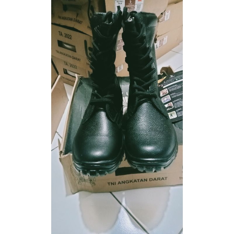 Sepatu Pdl  bocorocco KULIT JERUK  original jatah