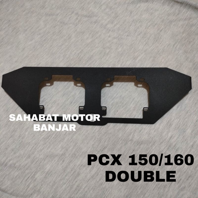 BRACKET PROJIE LAMPU BILED DOUBLE BREKET LAMPU BILED 2.5 INCH PNP PCX PCX 150 PCX 160