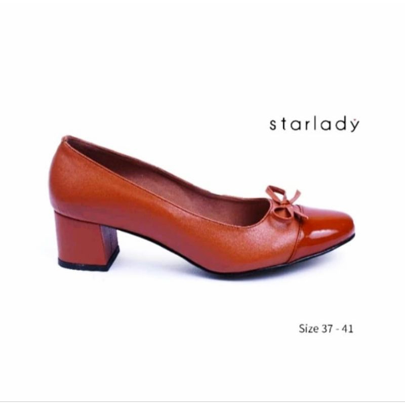 STARLADY Sepatu Pantofel Dewasa/Remaja Wanita Joplin Tan