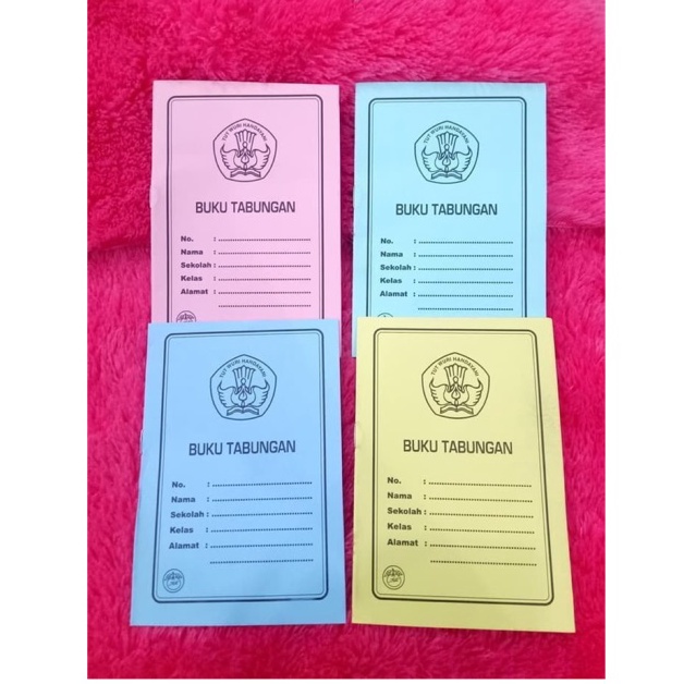 

COD PER PACK ISI 1 BUKU TABUNGAN ANAK SEKOLAH WARNA RANDOM Berkualitas
