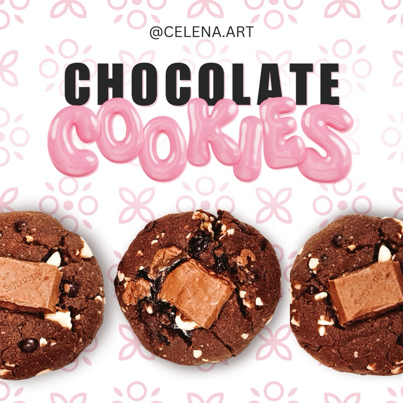 

[CHOCOLATE] Celena Art Cookies