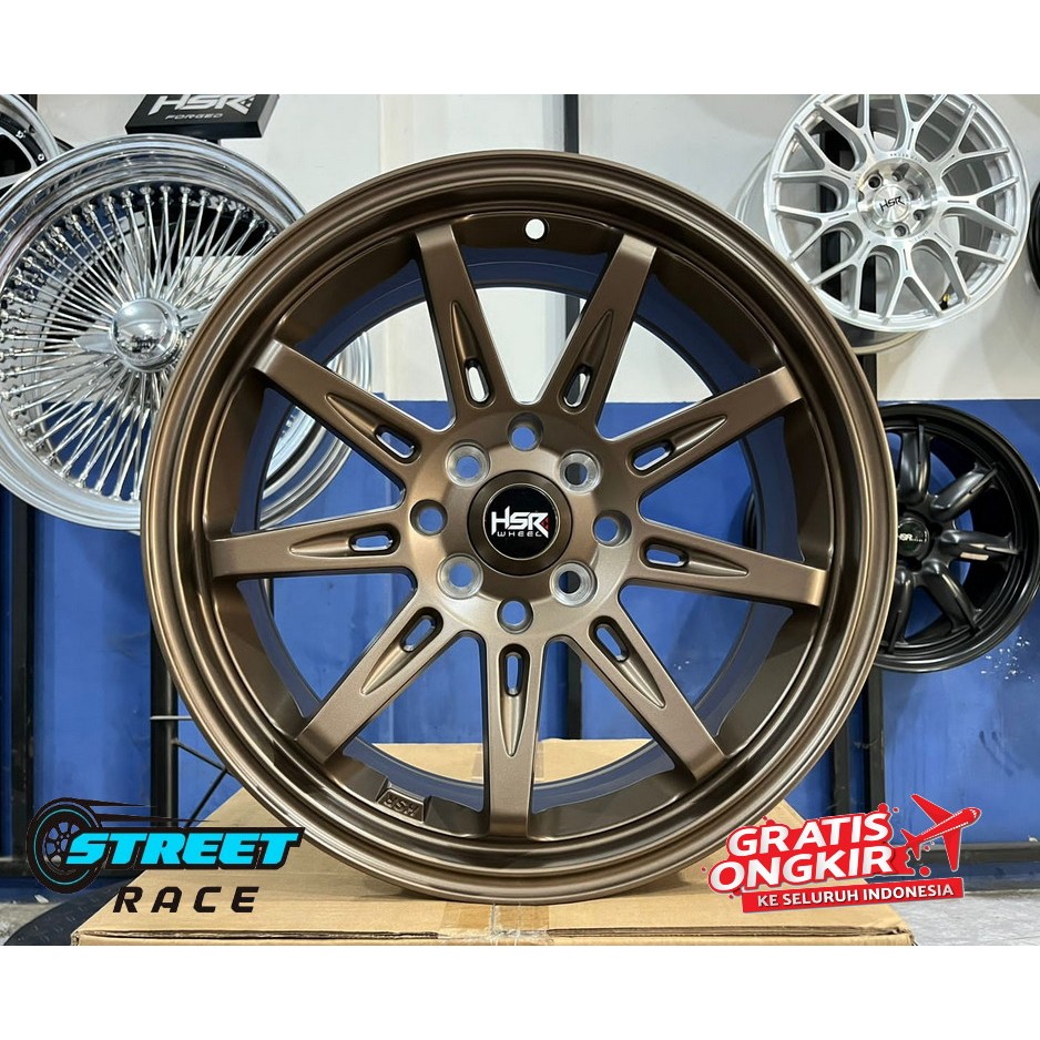 Velg Racing HSR Model Jari2 Original HSR Tikala R16 Wana Bronze Toko Velg bekasi