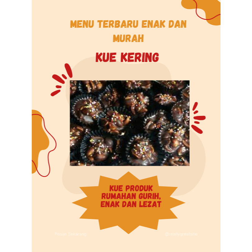 

Kue Cokelat Kacang Tanah Rumahan Enak dan Lezat