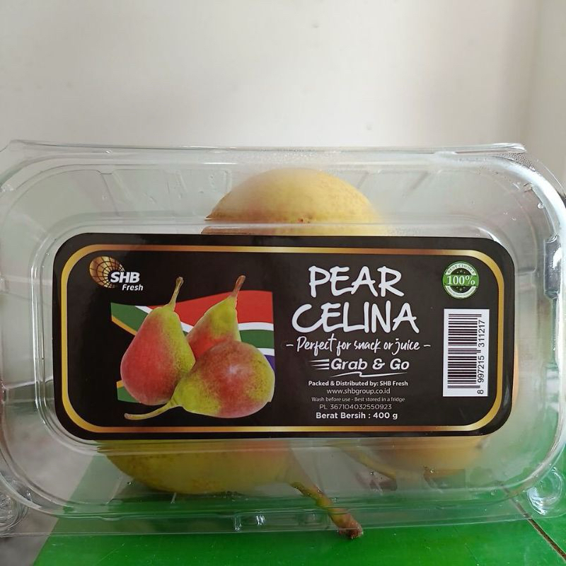 

SHB Fresh Pear Celina 400 Gram