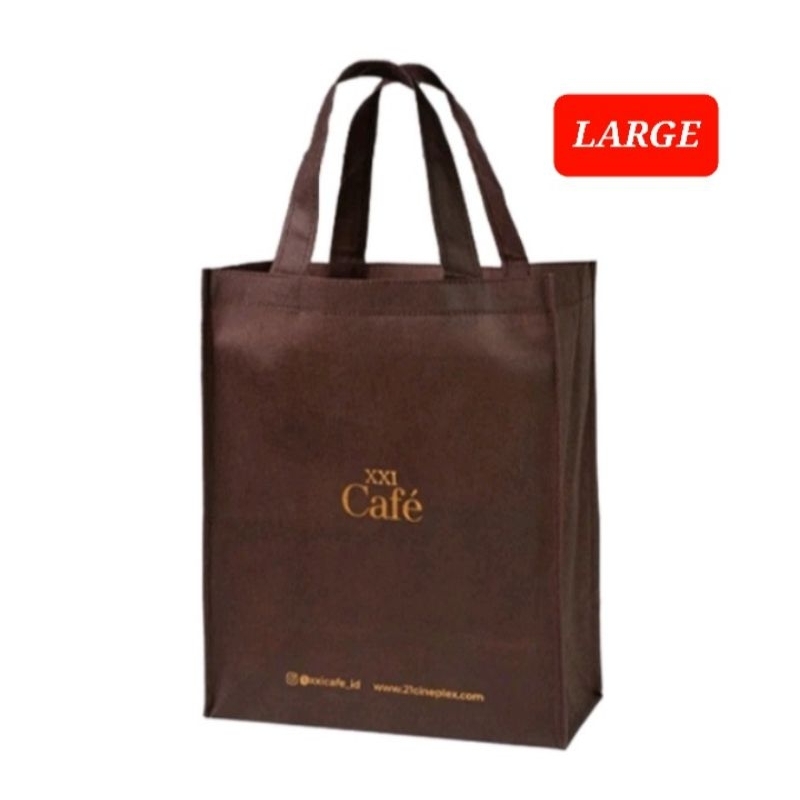 tote bag XXI cafe shopping bag XXI canvas bag XXI