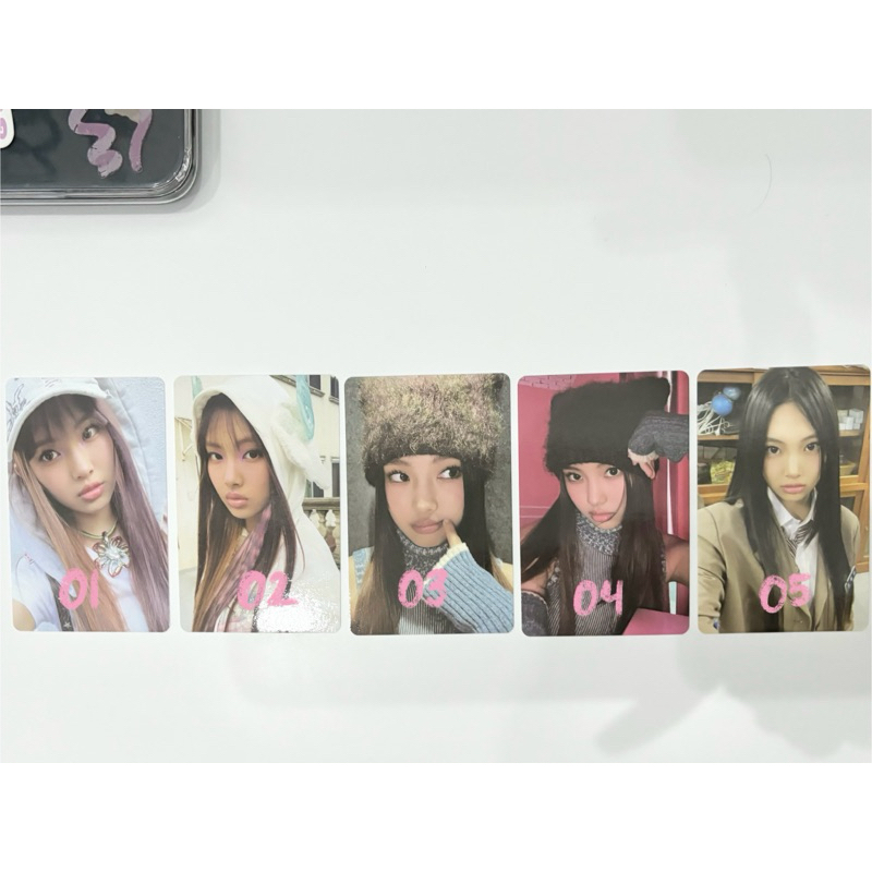 Photocard Hyein NewJeans OMG Hyein Ver.