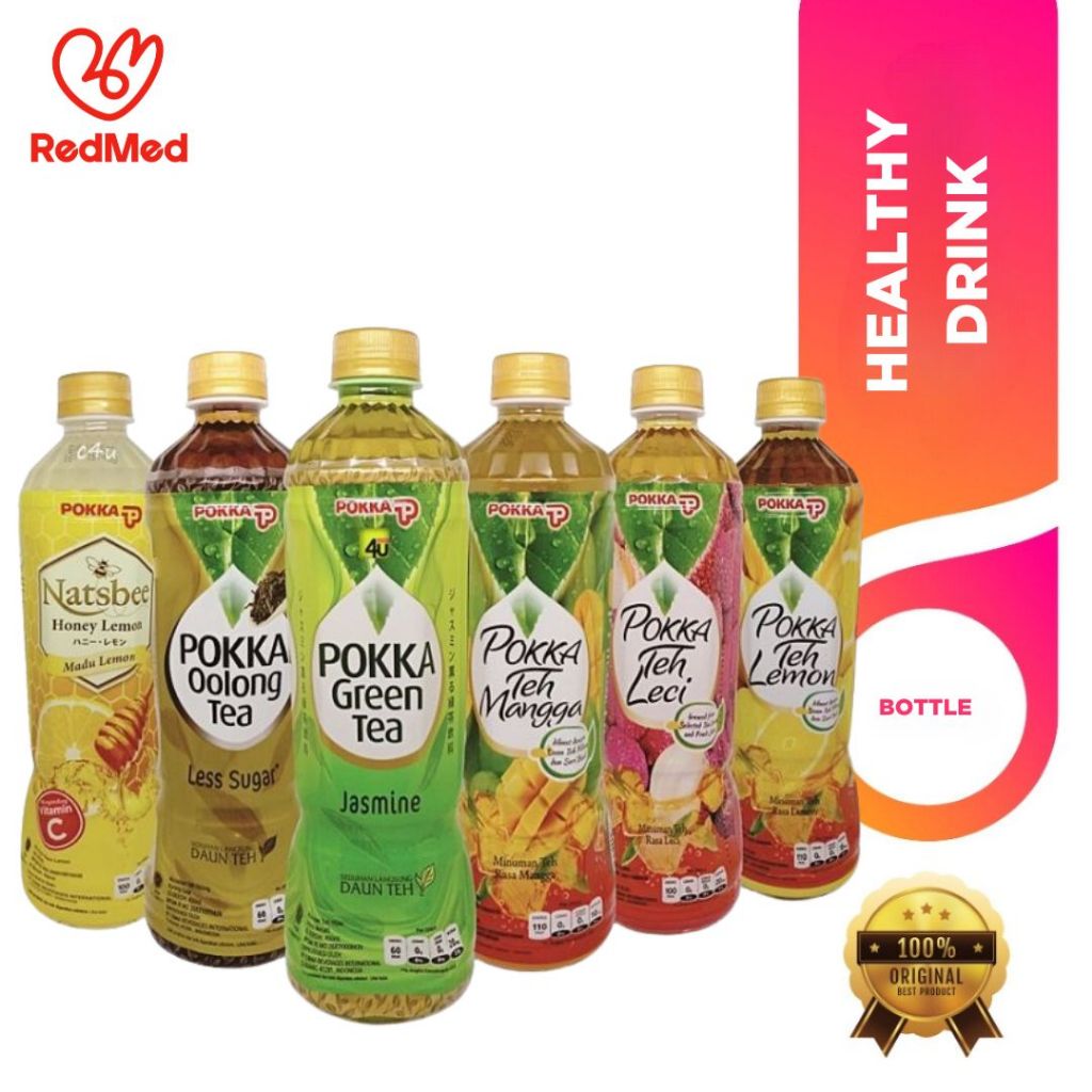 

POKKA TEA DRINK 450ML