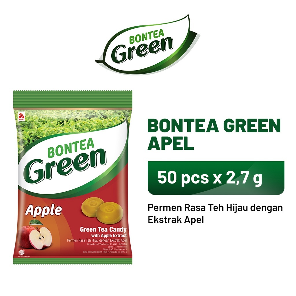 

BONTEA Green Apple 1 Bag (50 x 2.7 gr)