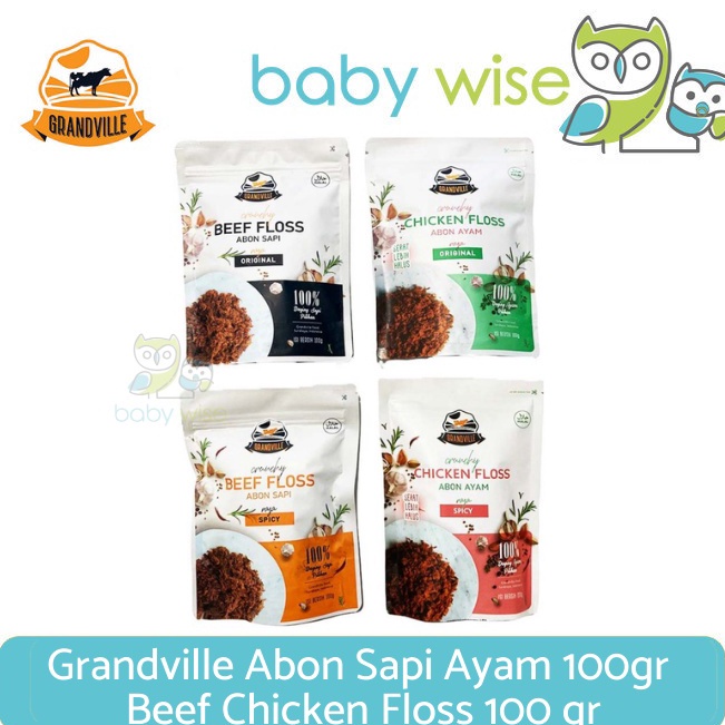 

Berkualitas Tinggi Grandville Abon Sapi Original 1gr Abon Anak No MSG Halal Mpasi BB Booster MPASI Bayi