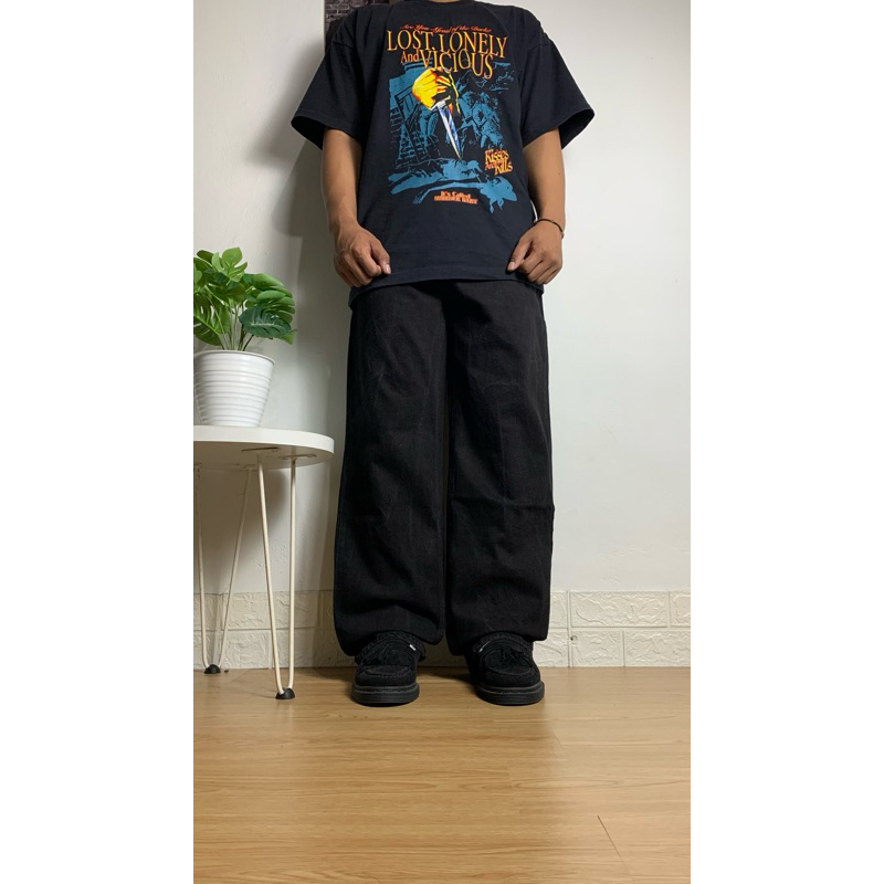 dark jeans musinsa standard loose fit