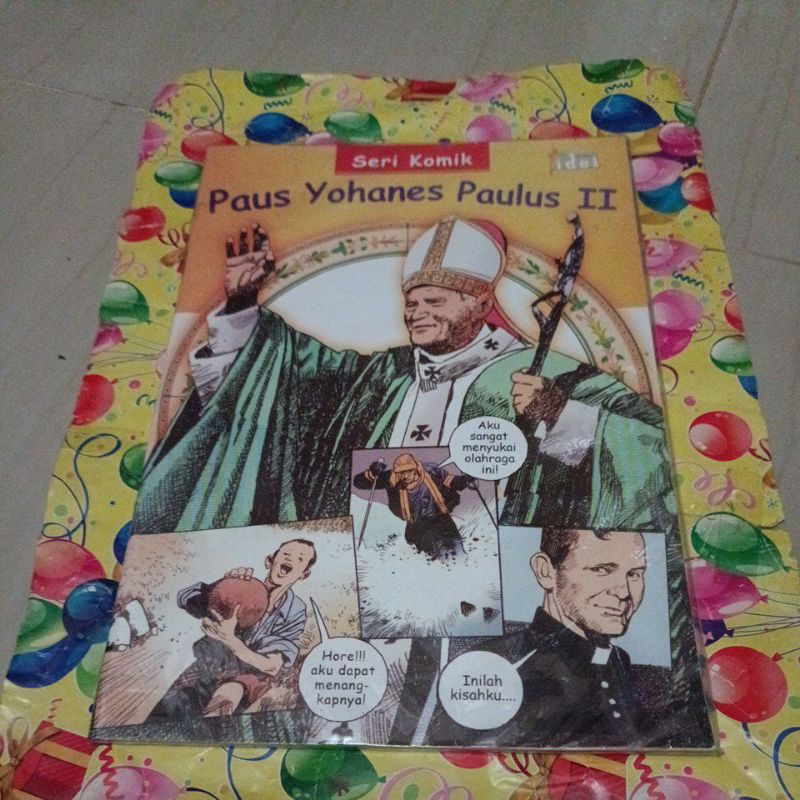 Komik paus Yohanes Paulus II