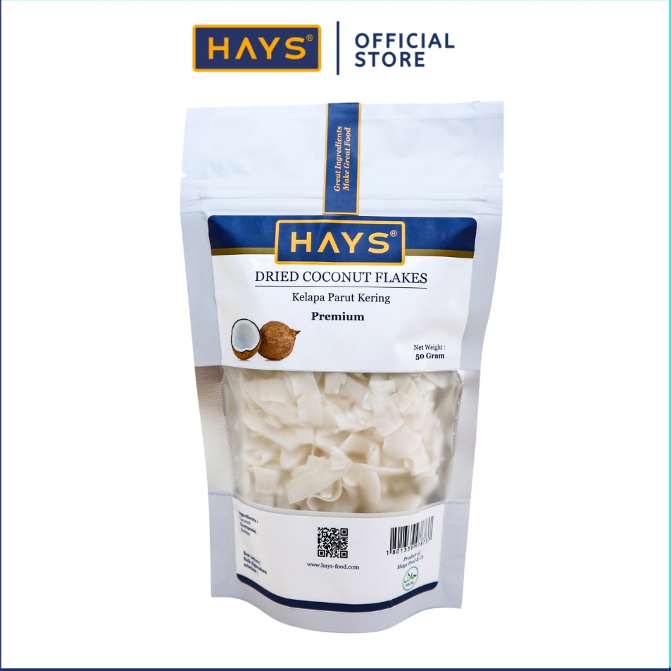 

Kelapa Parut Kering Dried Coconut Flakes unsweetened HAYS