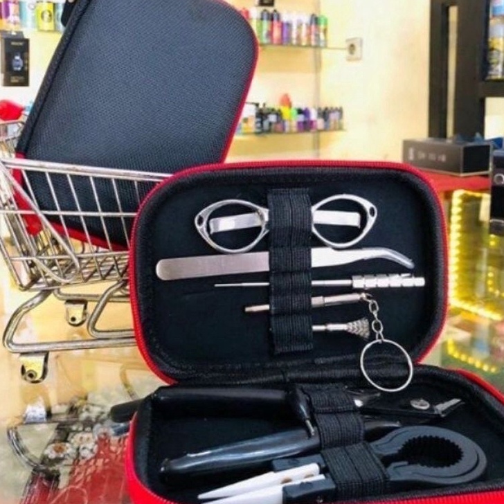 HOT SALE toolkit Black Smith dompet hitam garis merah
