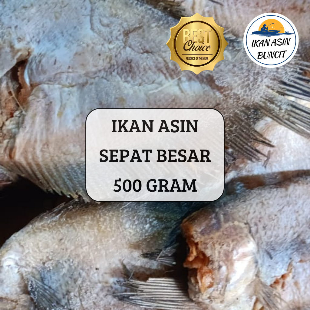 

IKAN ASIN SEPAT BESAR 500 GRAM MURAH