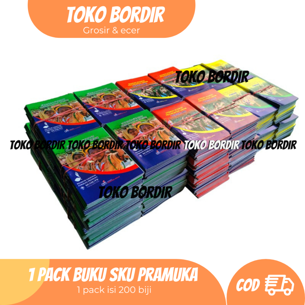 

1 pack buku sku pramuka isi 200 biji