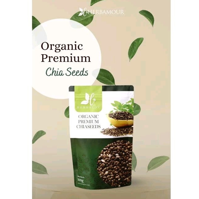 

Organic Premium Chiaseeds by Herbalov | Penurun Berat Badan | Detox | Free Gluten