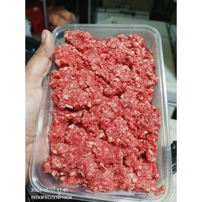 

Daging giling sapi halal 500gram