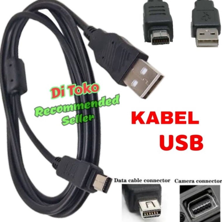 Serbuuuu READY  Kabel Data  Usb Cable For Kamera Olympus CBUSB5  USB6 EM1 II EPL9 mju9 SP56UZ EP5 EP