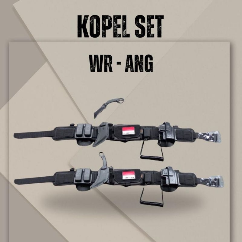 Kopel set Tactical WR | Kopel TNI/POLRI