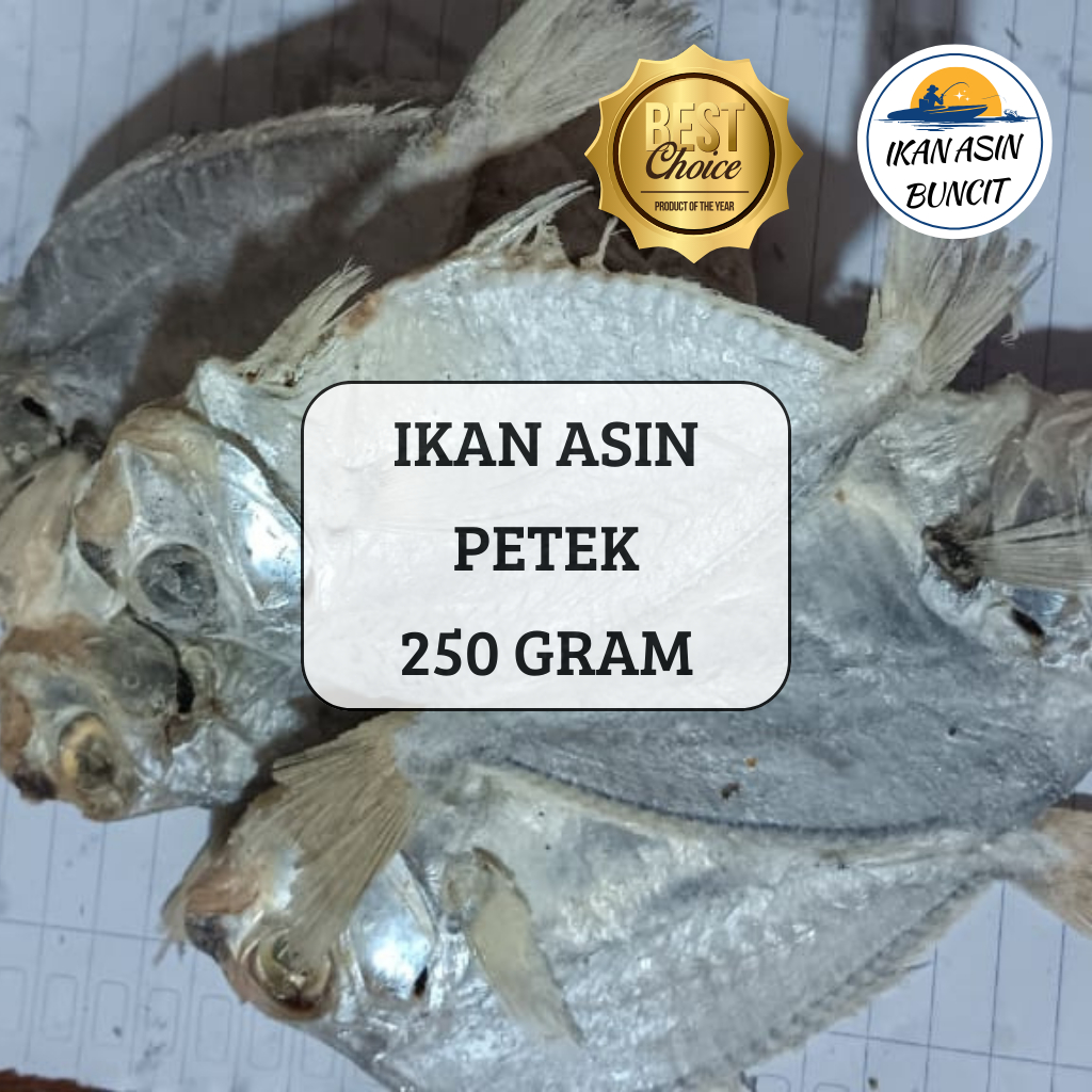 

IKAN ASIN PETEK 250 GRAM