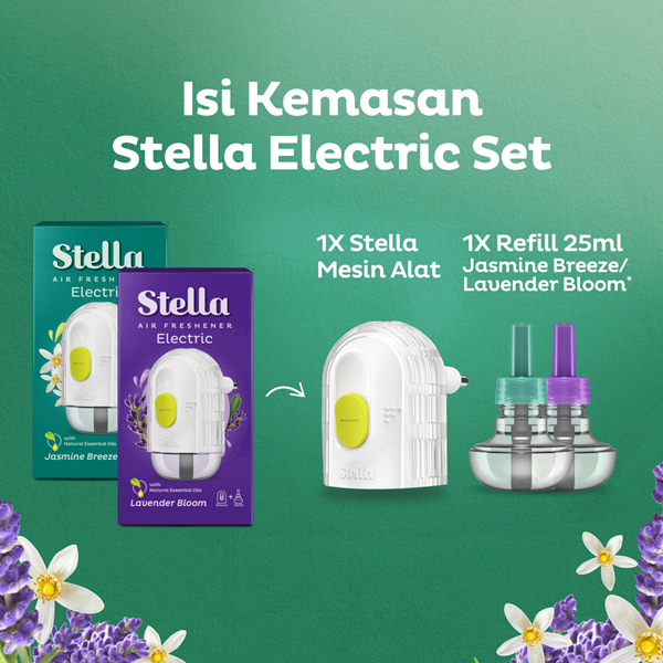 Stella Air Freshener Electric Set - Pengharum Pewangi Ruangan Elektrik