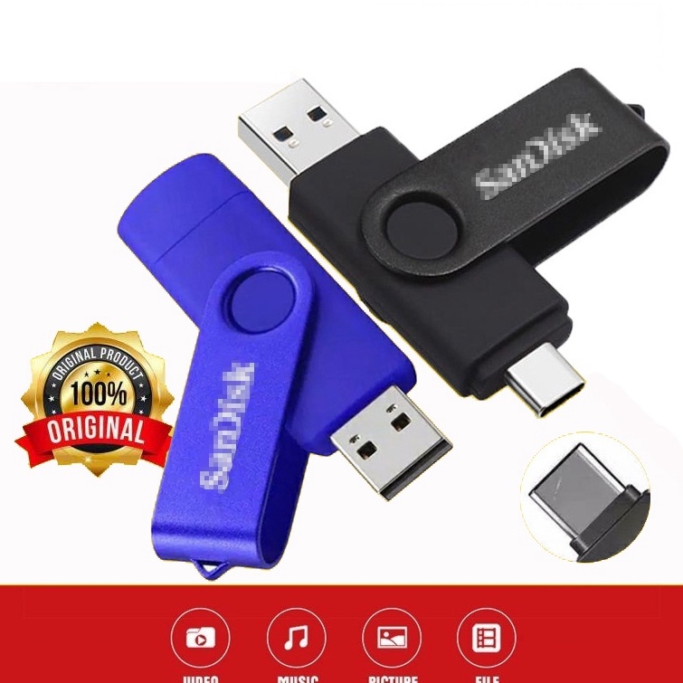Wow Murah Meriah FLASHDISK OTG TYPE C USB 32GB64GGB128GB FLASH DRIVE ULTRA DUAL USB 31 Flashdisk hp 