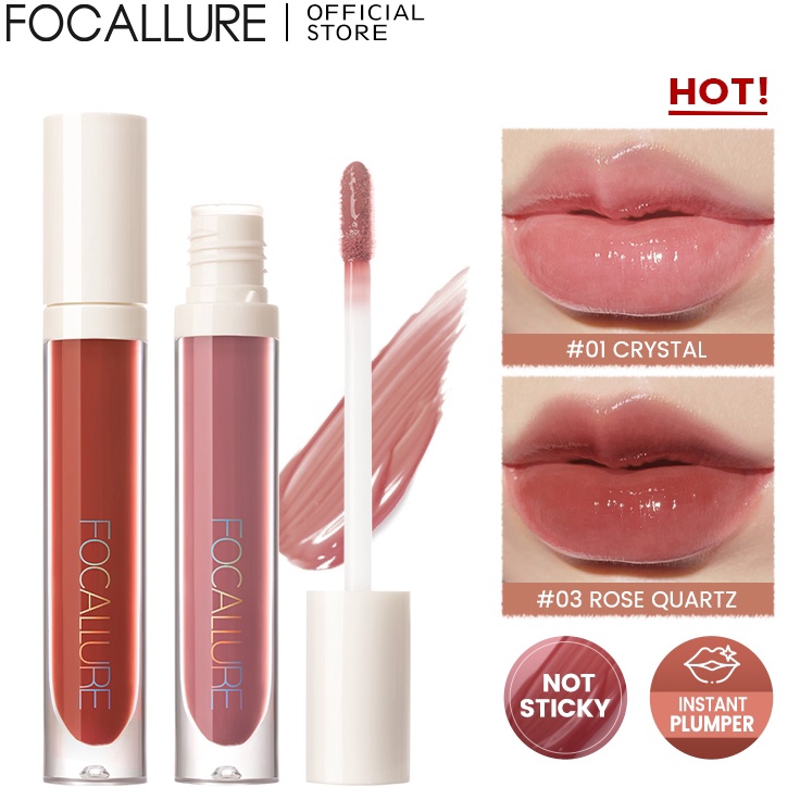 Diskon FOCALLURE Plumpmax Lip gloss moisture Lip tint