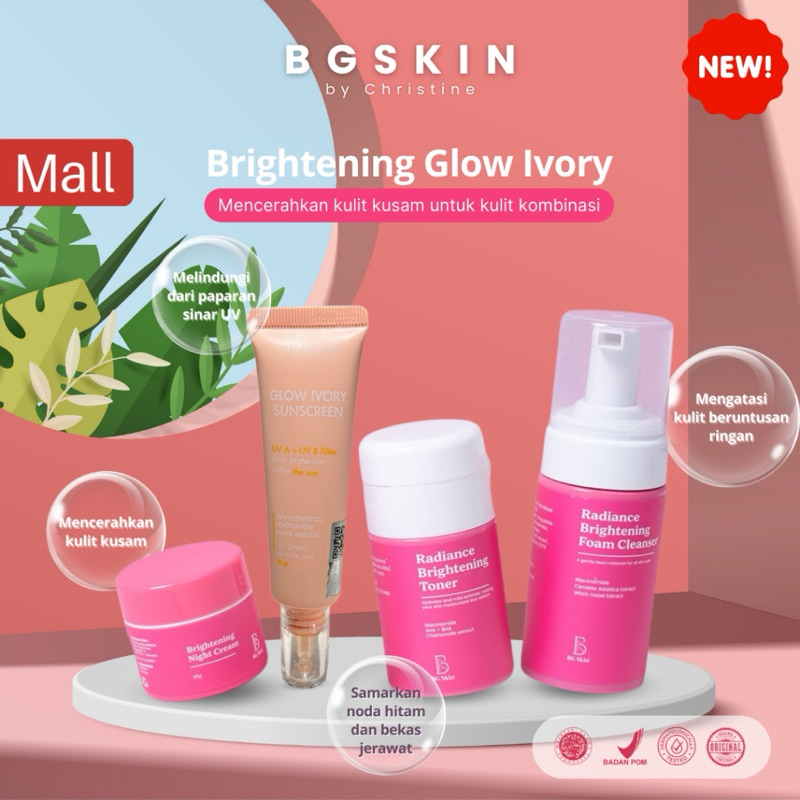 BG SKIN (BEAUTY GLOW SKINCARE) ETALASE KE 2