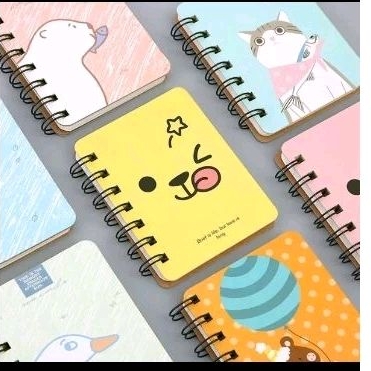 

Notebook Mini Character A7 | Buku Catatan Bergaris Mini
