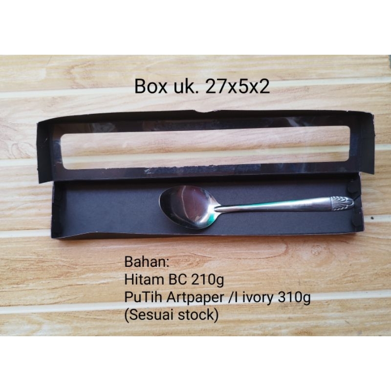 

paper box frame mika sumpit ukuran 27x5x2 ( HARGA PER pcs )