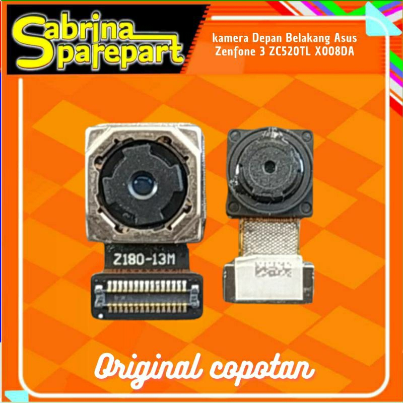 kamera Depan Belakang Asus Zenfone 3 ZC520TL X008DA Original copotan