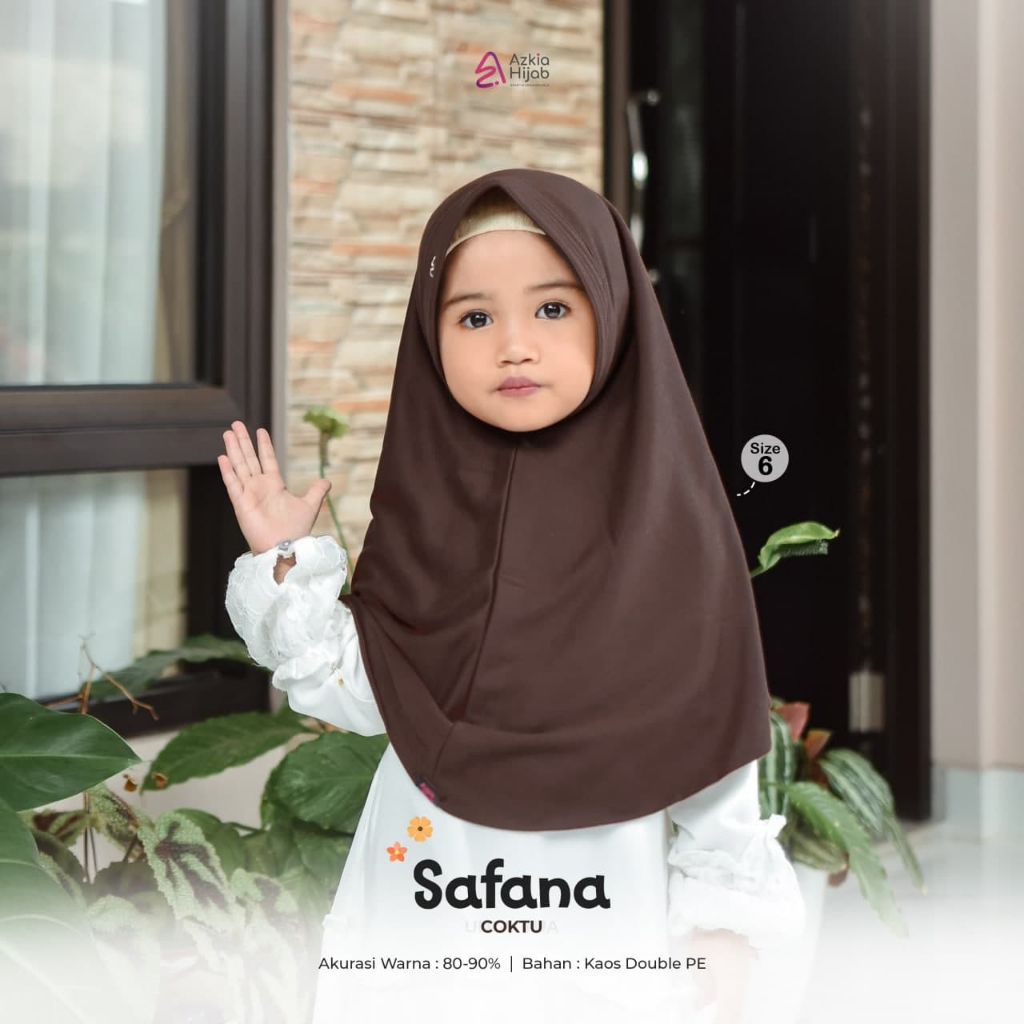 Jilbab Pramuka Anak SD sd SMA Model Safana, Kalisa, Ceria, & Aishwa Ori By Azkia Hijab