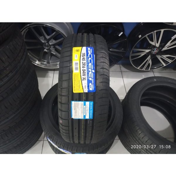 Ban Mobil Ceper Brio Jazz 195/45-16 Karimun Estilo Ukuran 195 45 Ring 16 ACCELERA PHI-R BAN BARU