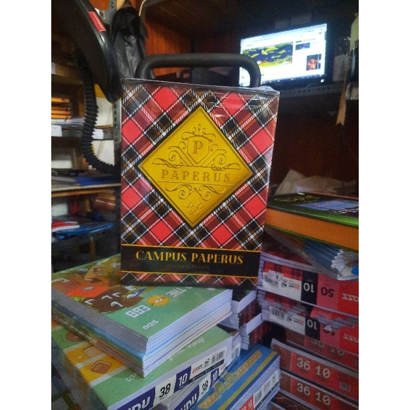 

Buku Tulis big boss 36 Lembar Campus Paperus Per Pak Isi 10 Buku
