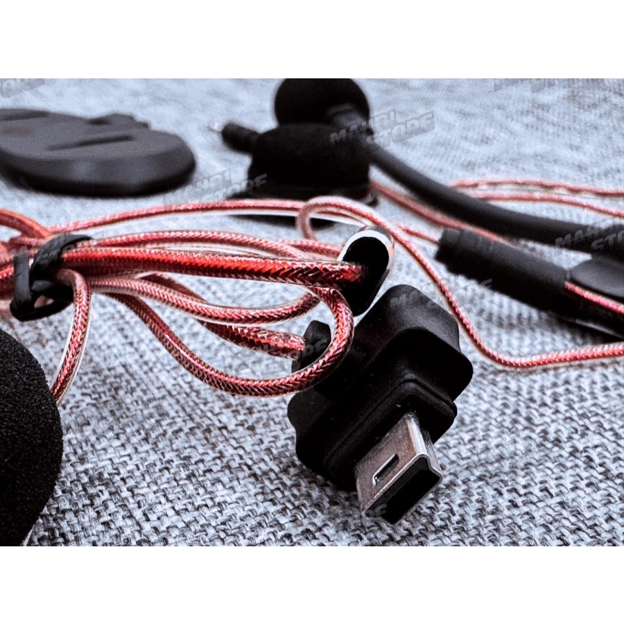 Service Kit Speaker Soft Hard Mic Fullface Intercom INTERCOM IT R8 - JEPIT, WIRED