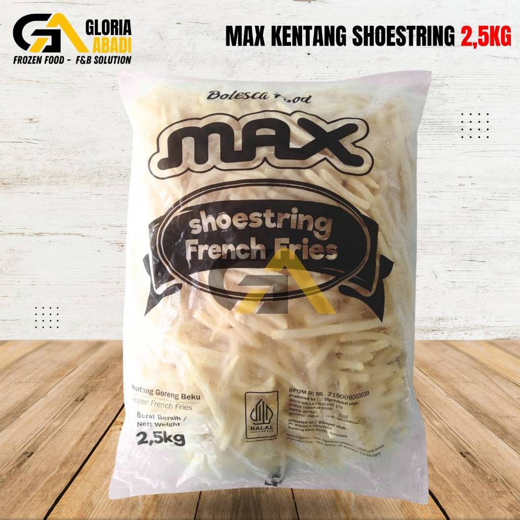 

MAX KENTANG SHOESTRING 2,5