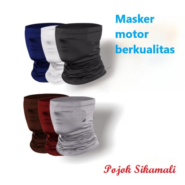 Masker Motor Premium Masker Berkendara Multifungsi Balaclava Masker Motor Bandana Motor