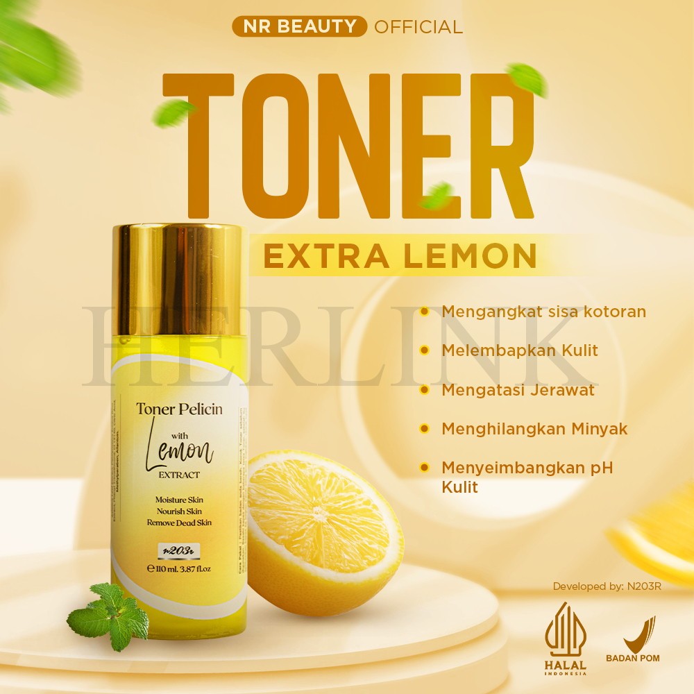 N203R TONER PELICIN LEMON 100ML