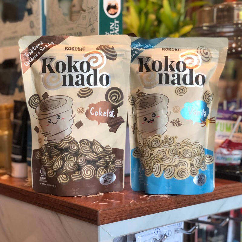 

KOKOBI Koko Nado - Kuping Gajah Mini (12m+) Kids friendly snack