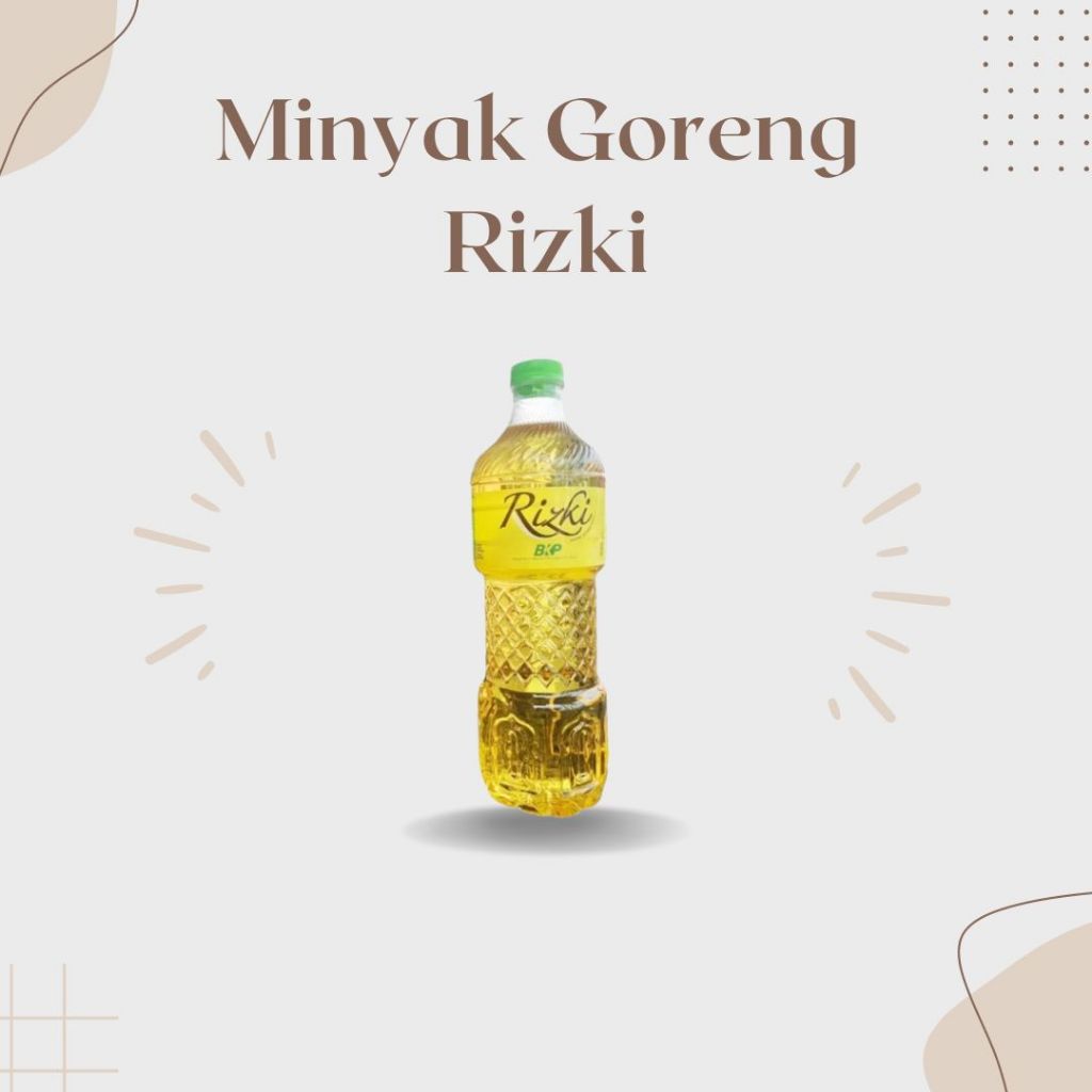 

Minyak Goreng Rizki Kemasasn 1 Liter