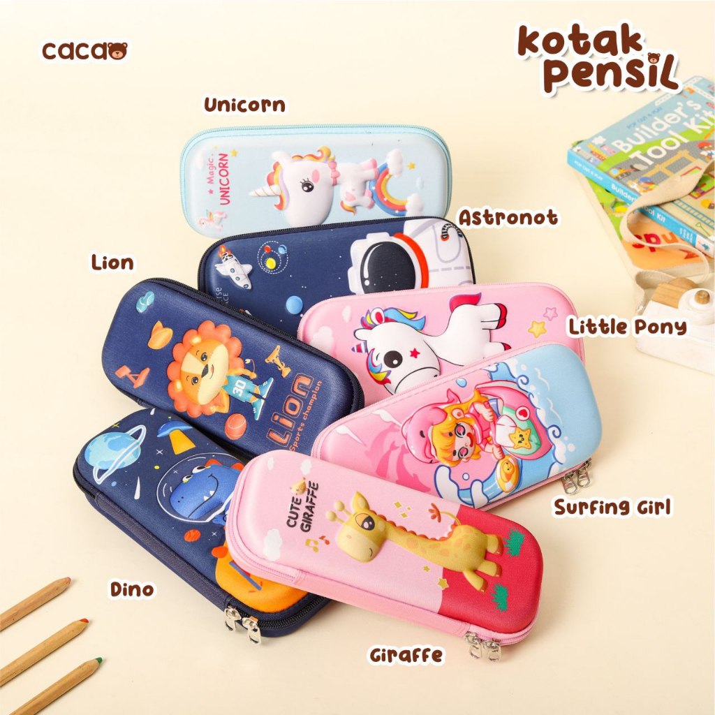 

Kotak Pensil by Cacao Kidswear / Kotak Pensil Anak / Pencil Case